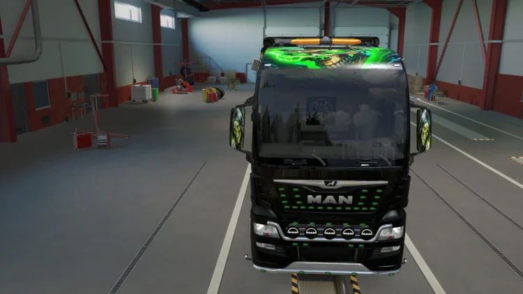 MAN TGX EURO 6-SKULL