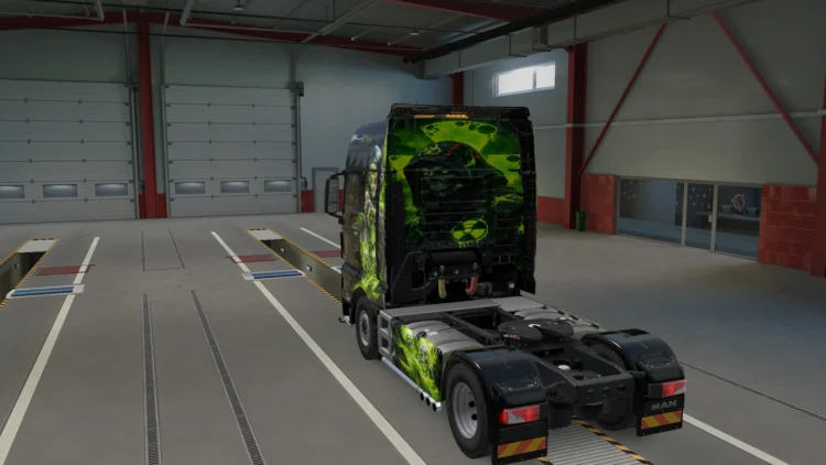 MAN TGX EURO 6-SKULL