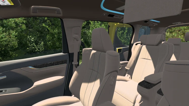 Toyota Vellfier_ETS2_1.58-1.59