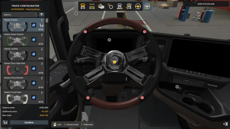 SCI Steering Wheels Pack v1.58