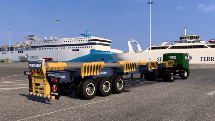 Diamond Port Trailer ETS2 1.55 - 1.58