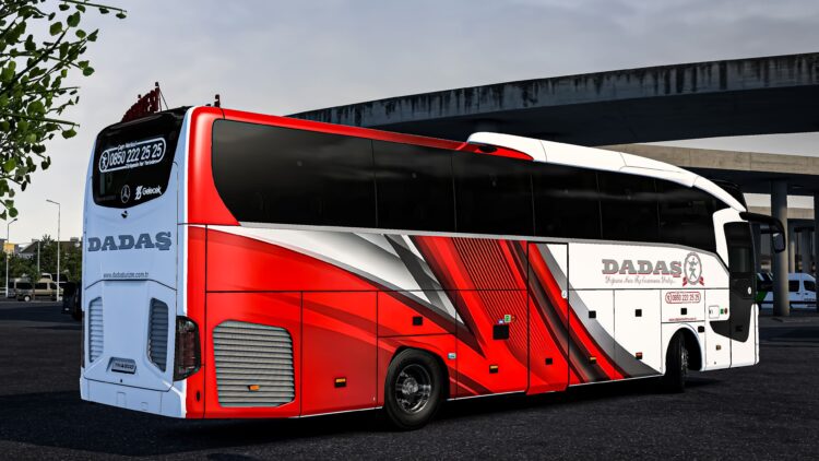 Mercedes Benz Travego 15 SHD Euro 6 - Dadaş Tourism Skin