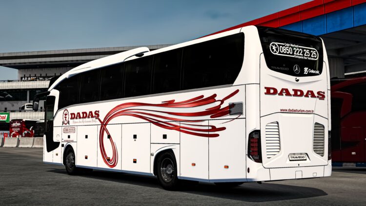 Mercedes Benz Travego 15 SHD Euro 6 - Dadaş Tourismo Skin