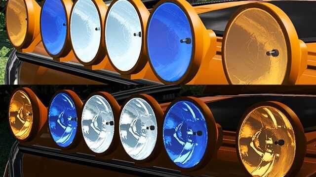 Pacote de Lâmpadas Hella Rallye 3000 v1.58 para ETS2