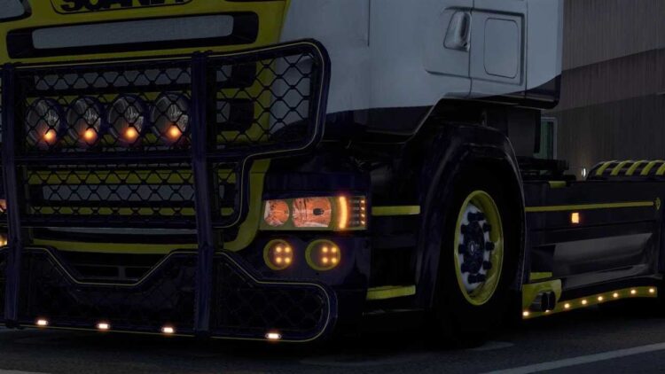 Lights Pack for Scania RJL v1.58