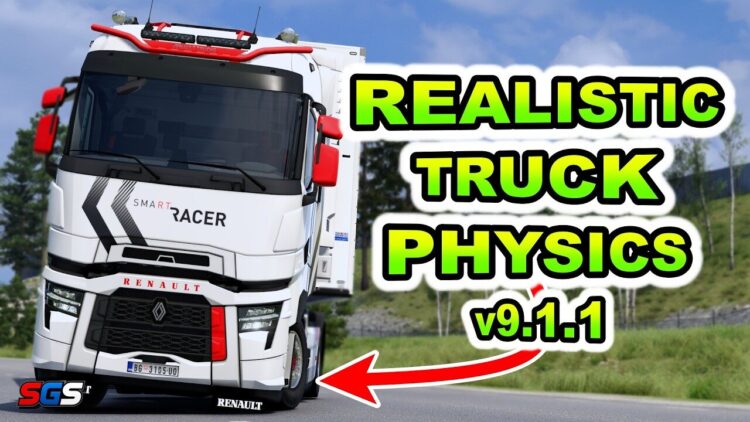 Realistic Truck Physics Mod v9.1.1 [1.58]