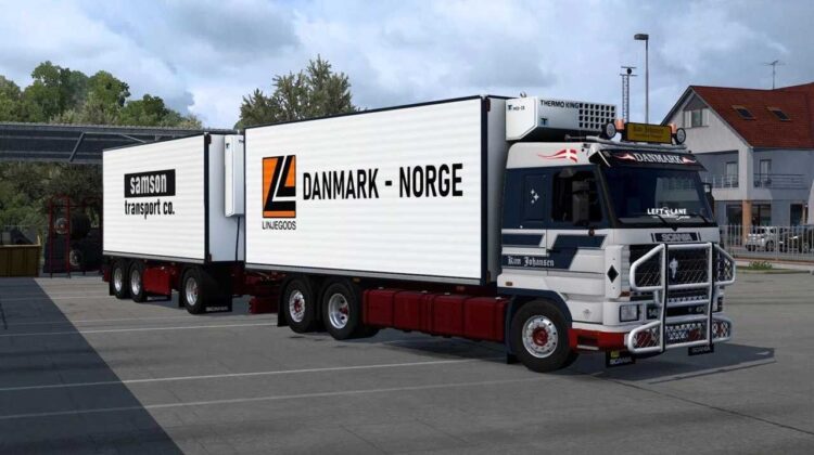 Scania 143M V8 Rigid Combo v8.0