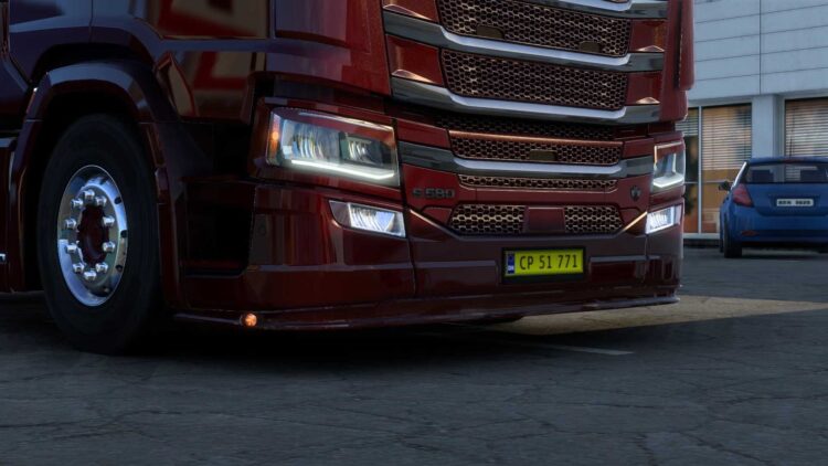 Scania PGRS Bumper Splitter v1.58