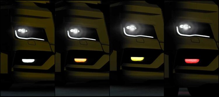 SCS MAN TGX 2020 Foglights Reworked v1.58