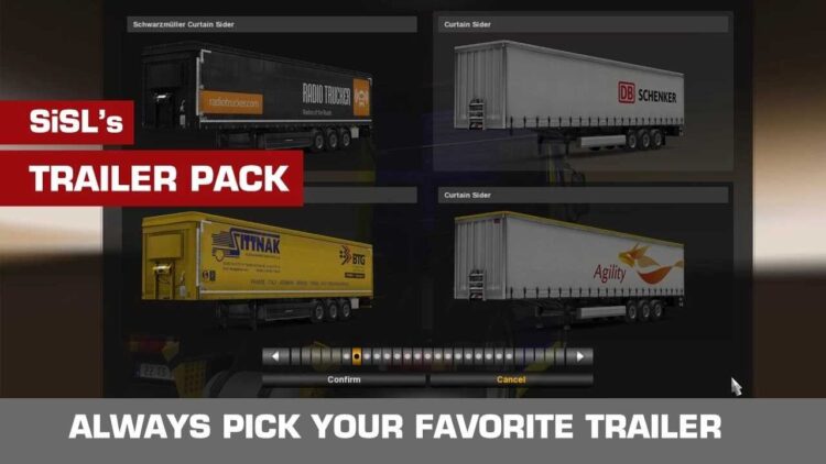 SiSLs Trailers Pack v1.58