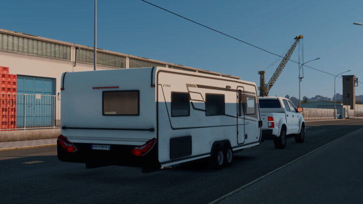 Toyota Hilux 2015 1.9 1.59x with a New Trailer of Eriba