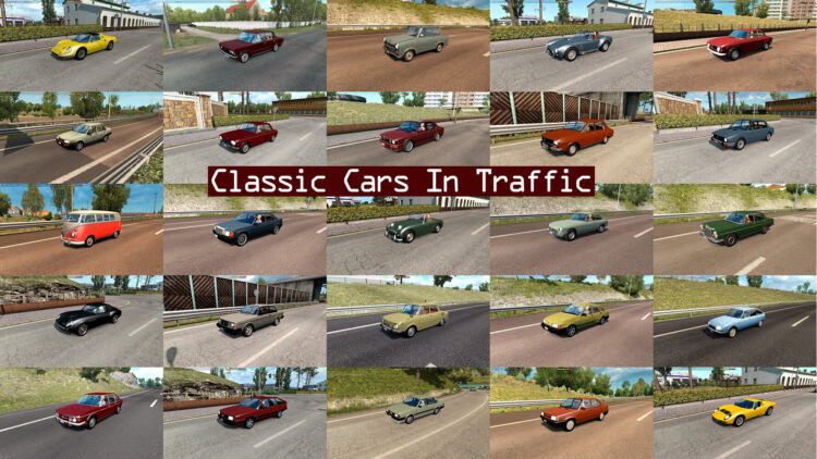 Classic Cars Traffic Pack by TrafficManiac v11.6.13