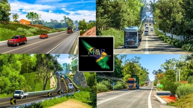 Brasil Paradise Map