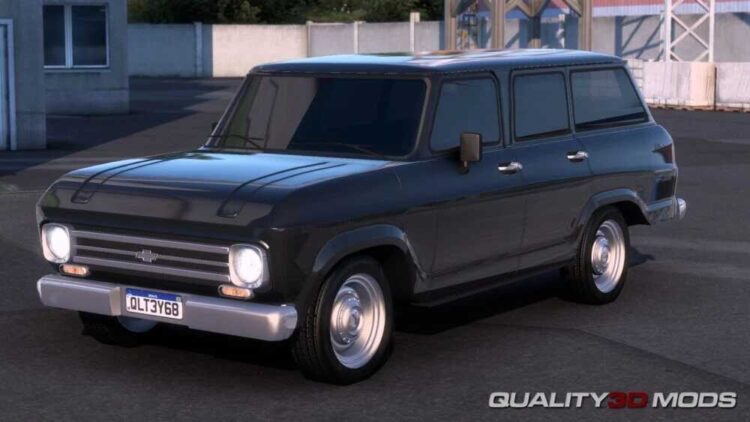 1973 Chevrolet Veraneio + Trailer v1.59