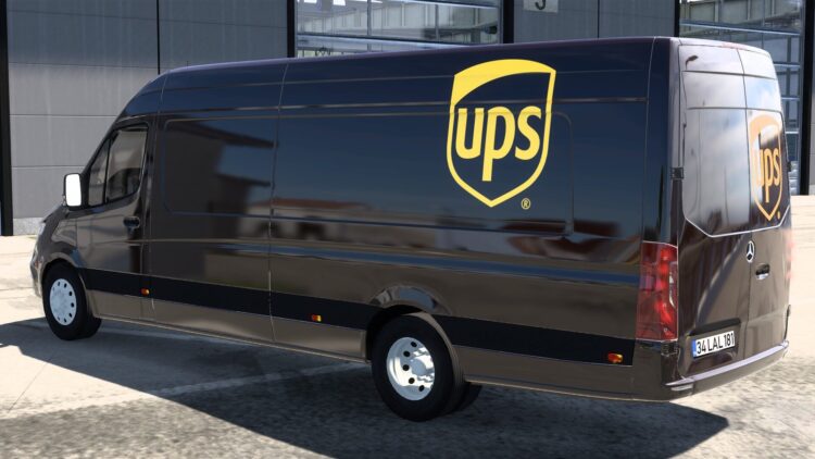 UPS MERCEDES-BENZ SPRINTER TRZPRO BY RODONITCHO MODS 1.0 1.50 1.59 05 05 2026