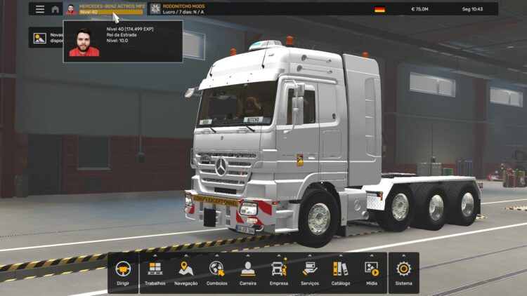 PROFILE MERCEDES-BENZ ACTROS MP2 DOTEC BY RODONITCHO MODS 1.0 1.59 04 05 2026