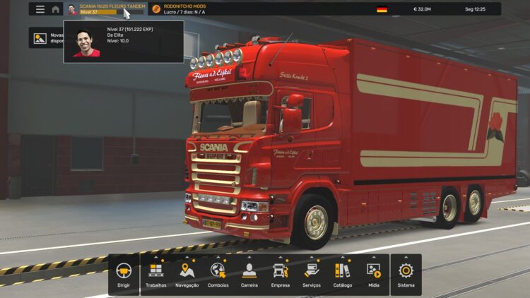 PROFILE SCANIA R620 FLEURS TANDEM + TRAILER CYRUSTHEVIRUS BY RODONITCHO MODS 1.0 1.59 12 05 2026