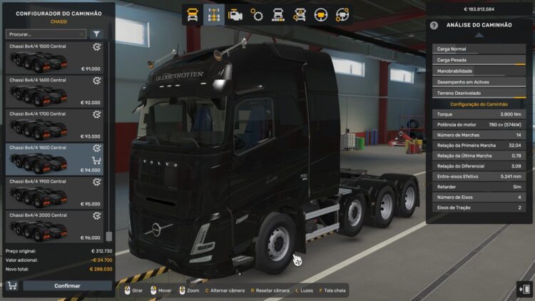 CHASSIS TRUCKS ETS2 BY RODONITCHO MODS 1.0 1.50 1.59 17 05 2026