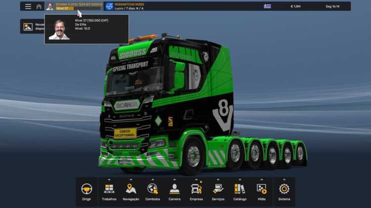 PROFILE SCANIA S 2016 12X4 SIGOUSS89 BY RODONITCHO MODS 1.0 1.59 20 05 2026