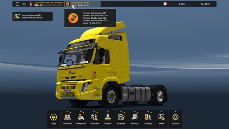 PROFILE VOLVO FM & FMX CYRUSTHEVIRUS BY RODONITCHO MODS 1.0 1.59 24 05 2026