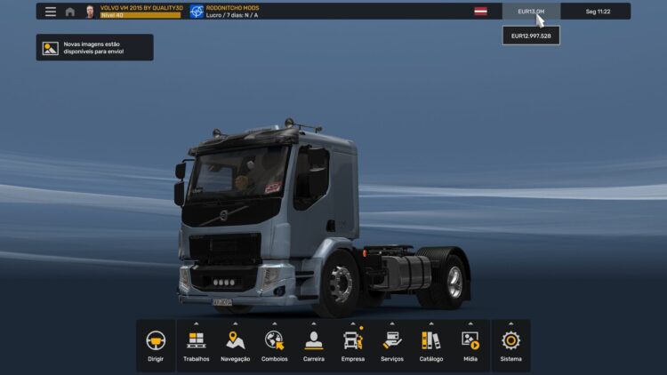 PROFILE VOLVO VM 2015 QUALITY3DMODS BY RODONITCHO MODS 1.0 1.59 26 05 2026