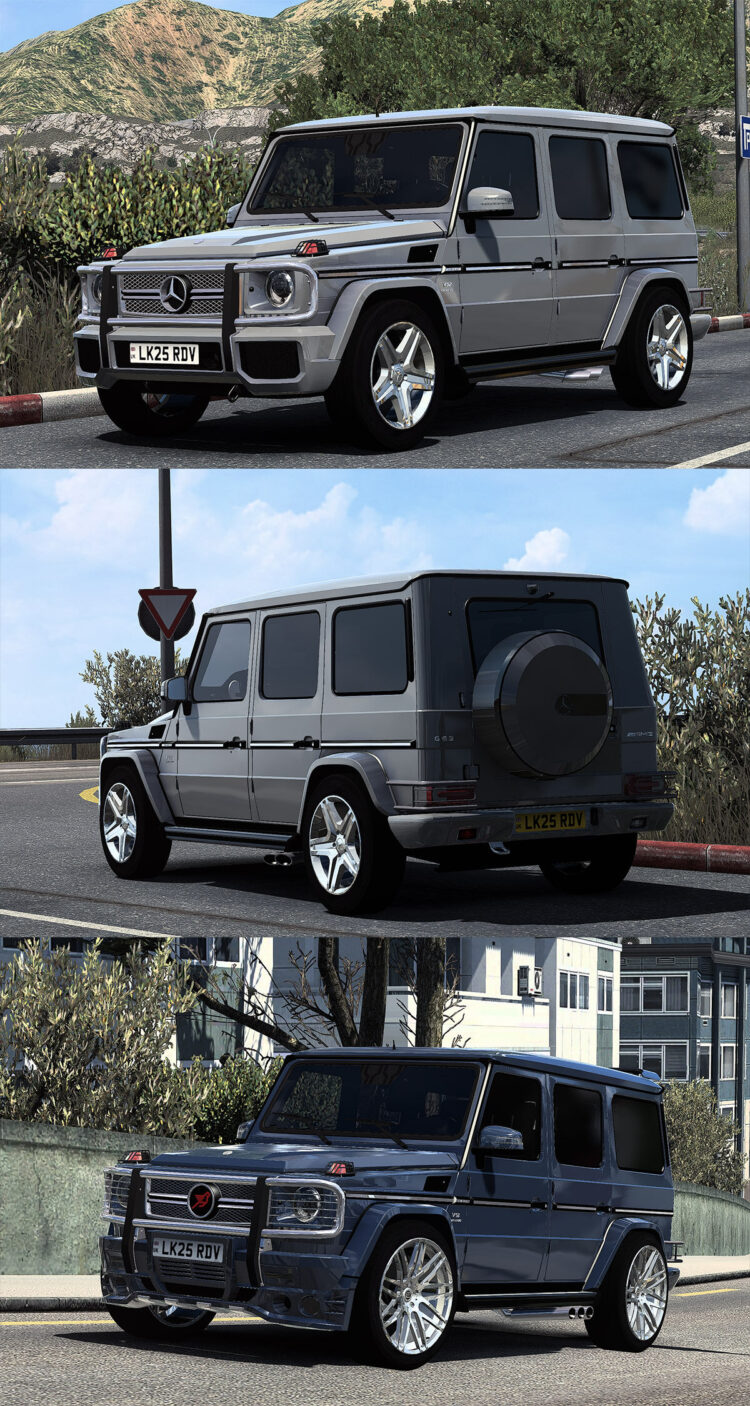 Mercedes-Benz W463 2012 G65 AMG V5.7 1.59