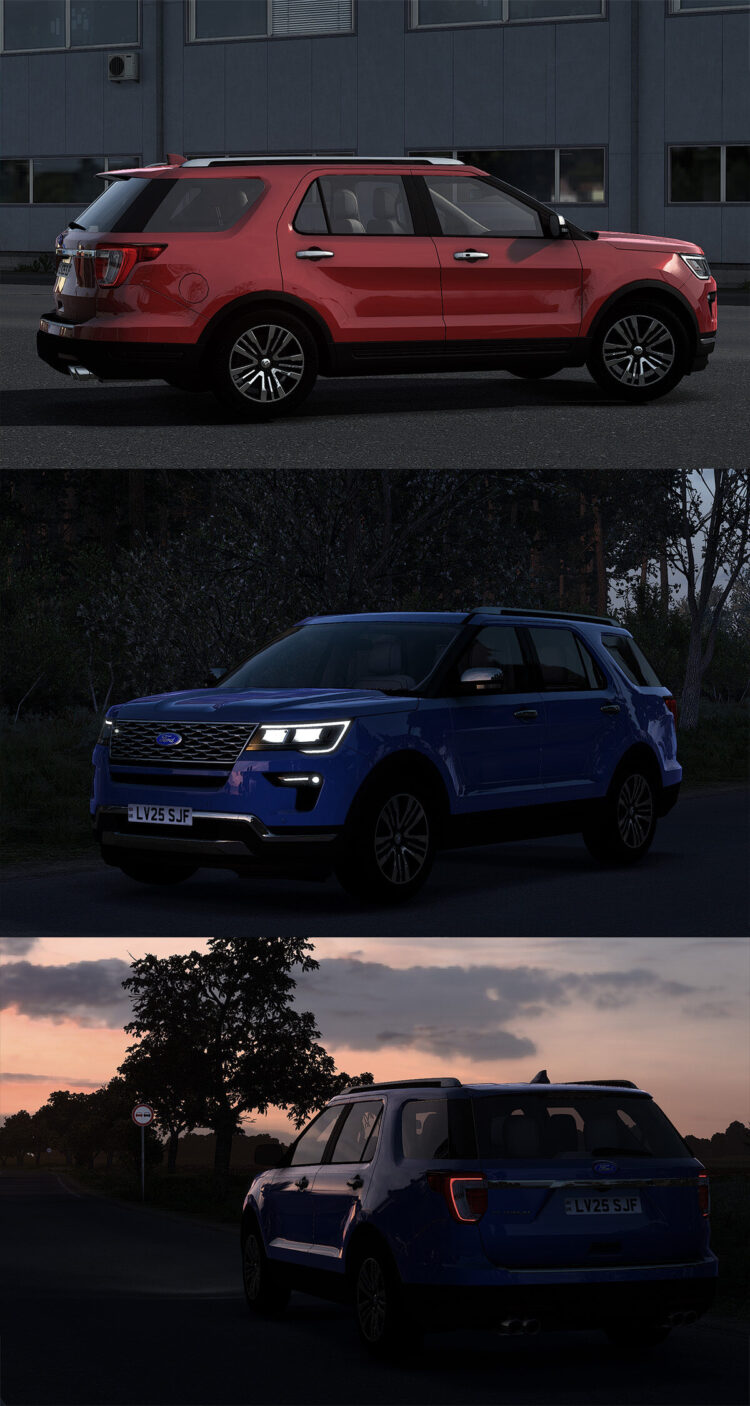Ford Explorer Platinum 2019 V2.1 1.59