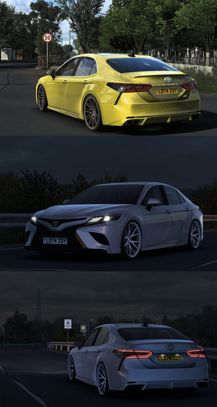Toyota Camry XV70 XSE 2018 V2.3 1.59