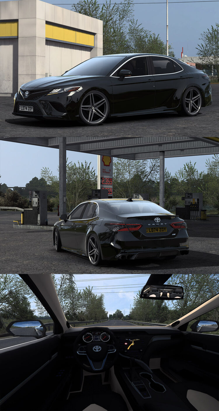 Toyota Camry XV70 XSE 2018 V2.3 1.59