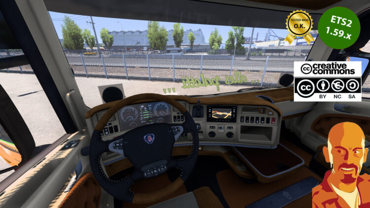 SCANIA STREAMLINE 730 LUPAL v6.0 ETS2 1.59.x