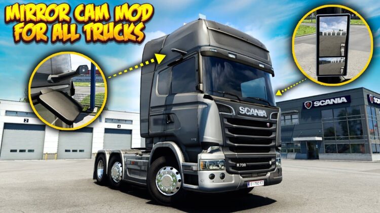 Mirror Cam All Truck v1.59
