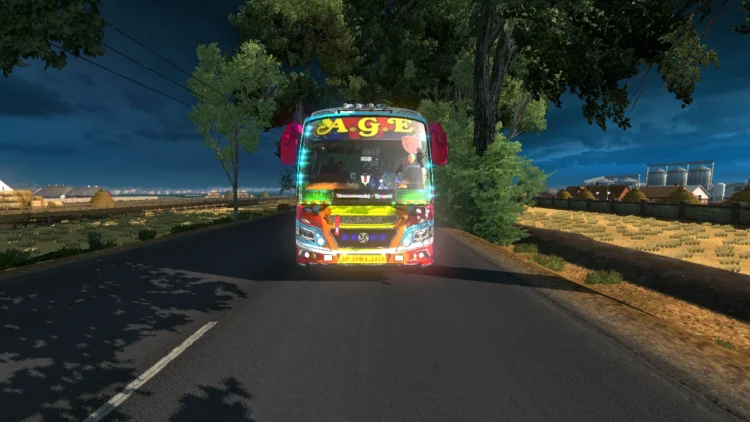 🔥 Arunai Bus V3.5 Skin 🚌 | Tiruvannamalai To Tirupati 🚍 | ETS2 V1.31 Tamil