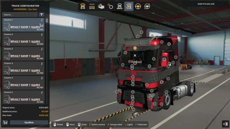Renault T Addons v1.58