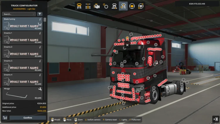 Renault T Addons v1.58