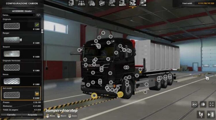 Hooklift Addon for Scania RJL & S v1.58