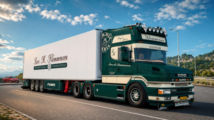 SCANIA TORPEDO T580 KLEMMENSEN & SCHMITZ TRAILER ETS2 1.59