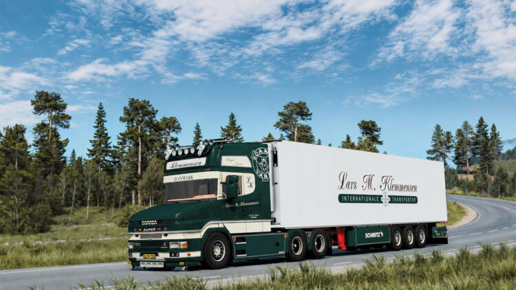 SCANIA TORPEDO T580 KLEMMENSEN & SCHMITZ TRAILER ETS2 1.59