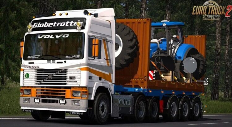 Volvo F Series Rigid + BDF Trailer v1.59