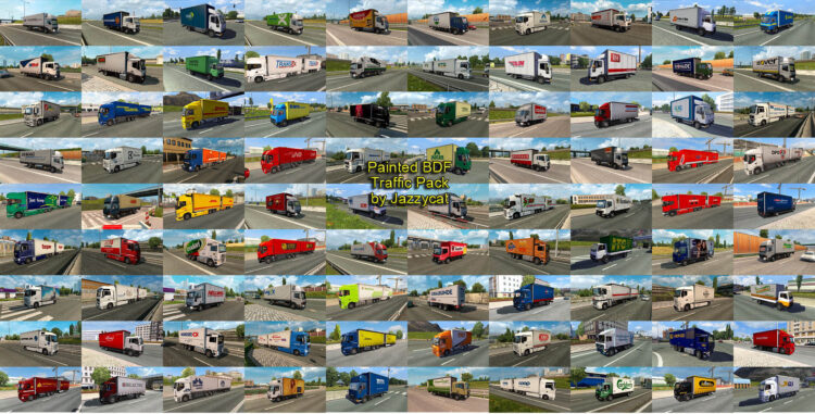 Painted BDF Traffic Pack by Jazzycat v15.6.12