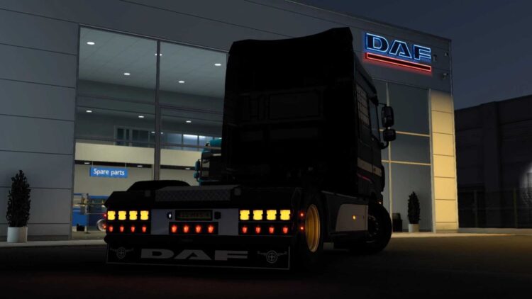 DAF XF Holland Style Rear Bumper v1.58