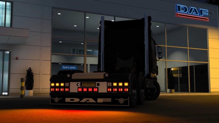DAF XF Holland Style Rear Bumper v1.58