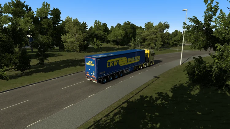 LKW WALTER | INTERMODAL FLEET PACK ETS2 Trailer Skin