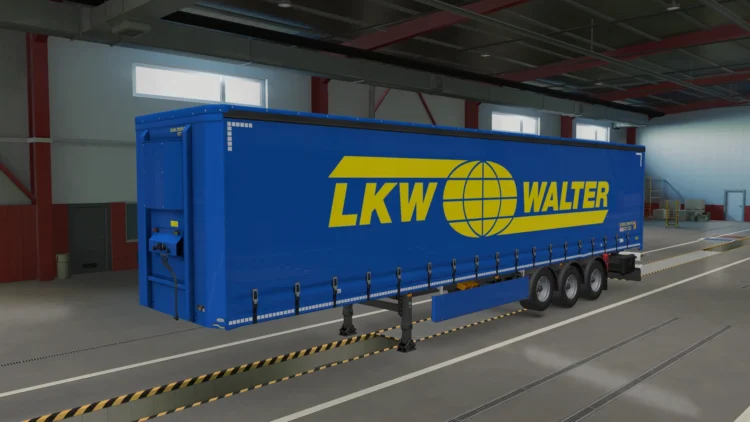 LKW WALTER | INTERMODAL FLEET PACK ETS2 Trailer Skin