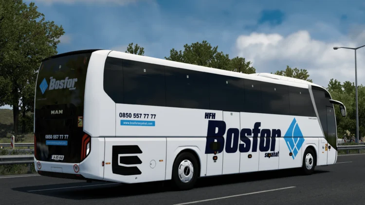 ETS2 - Man Lions Coach Euro 6 - Bosfor Tourism Skin V1