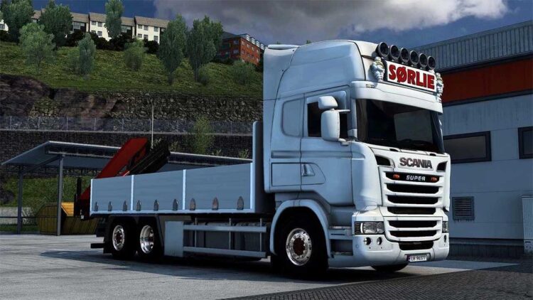High Roof Lightbox for Scania NG/RJL/HRS v1.59