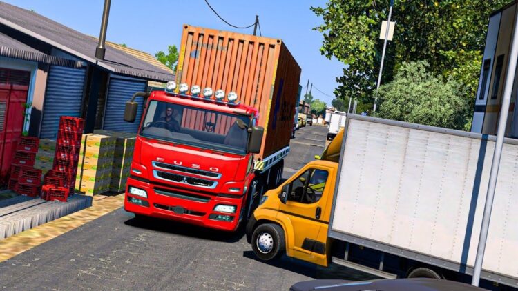 Narrow Roads Map Mod With New Roads for ETS2 1.50 to 1.59