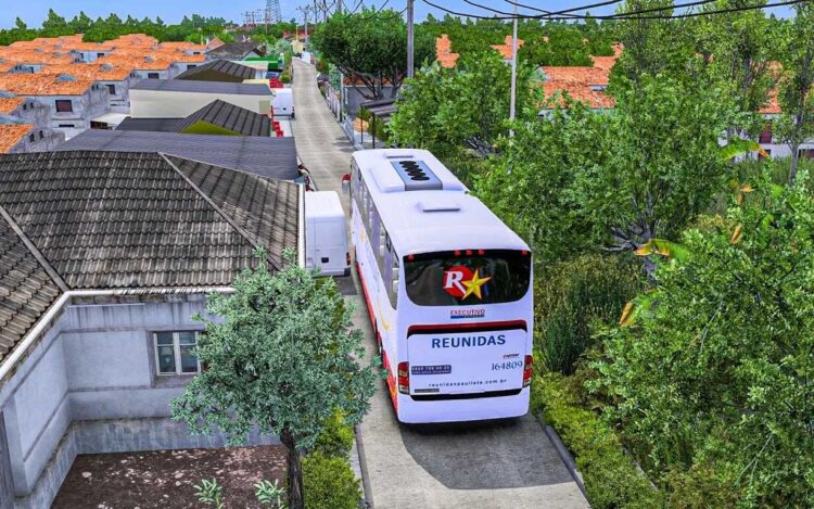 Narrow Roads Map Mod With New Roads for ETS2 1.50 to 1.59