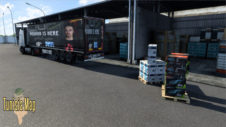 Tunisia Map 1.2 for ETS2 version 1.59