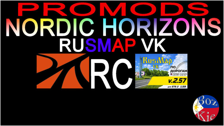 Promods 2.82 Nordic Horizons – Rusmap (VK) RC V1.5