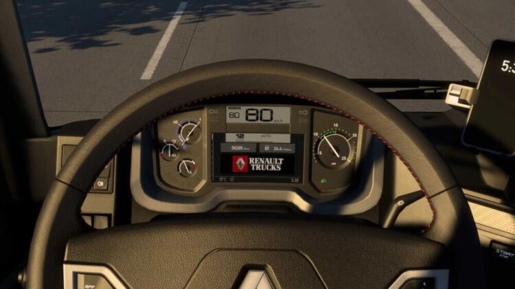 Renault Range T Improved Dashboard v1.59